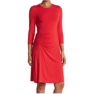 CALVIN Klein Side Ruched Jersey Dress 🌺IN STORES🌺